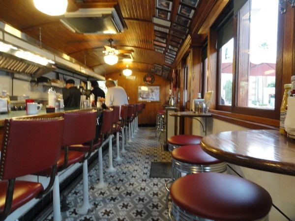 Interior of Diner