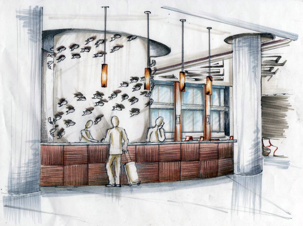 Concierge desk