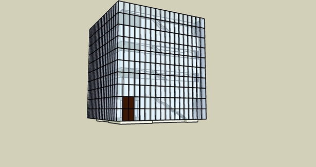 Peter Zumthor - Bregenz Kunsthaus (Rhinoceros and SketchUp)