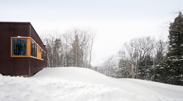 Vermont Cabin exterior, © RES4