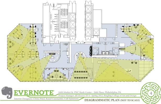 Daylight and view diagram