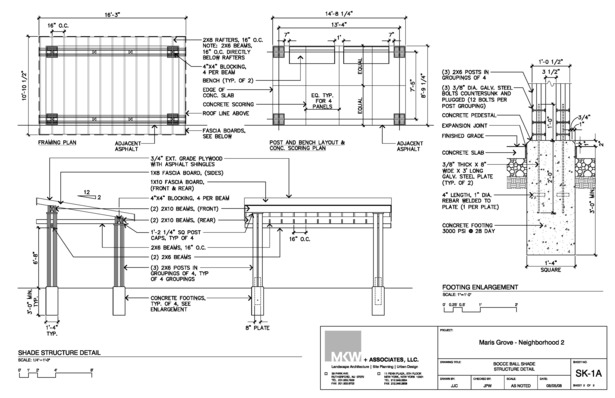 Custom Shade Structure