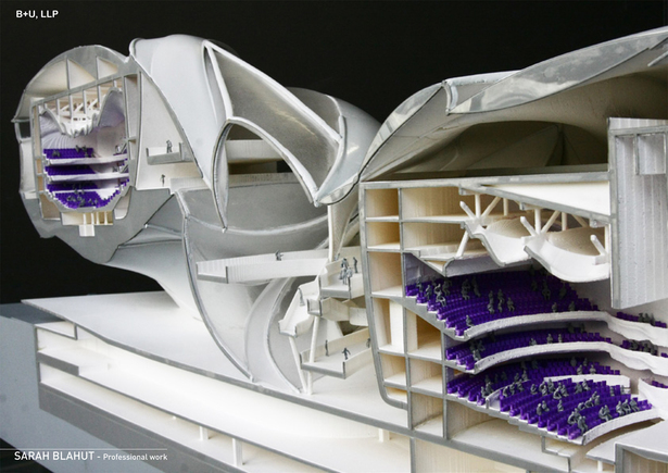 Taipei Performing Arts Center Model - Professional Work