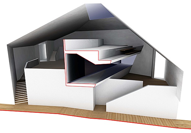 hybrid classroom and circulation