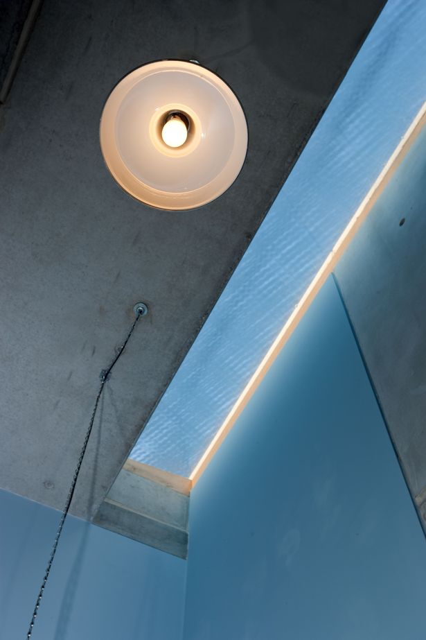 The light-well that pours into the stair