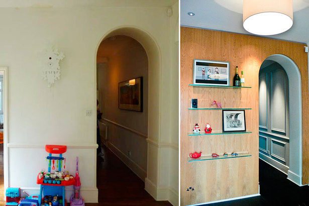 before / after