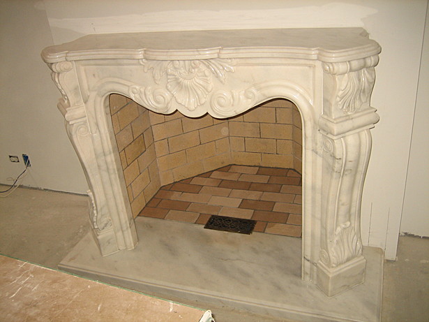 Marble Chimney in the Formal room