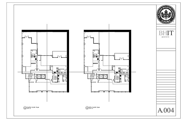 Fourth and Fifth Floor Plans