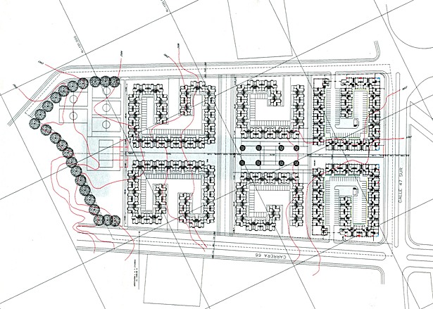 Original site plan