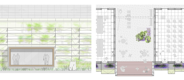 façade and plan details
