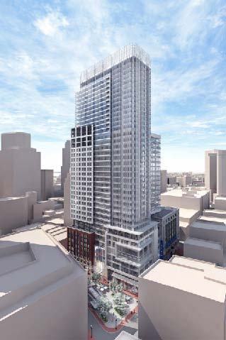 Rendering of proposed project scope