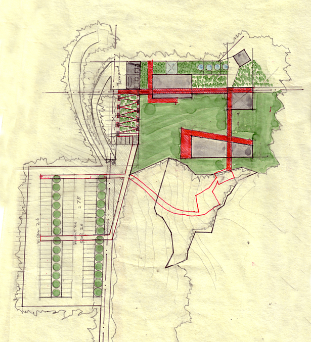 Aerial sketch