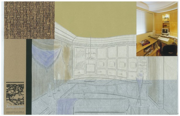 Contemporary Condo | Interior Hand-Sketch