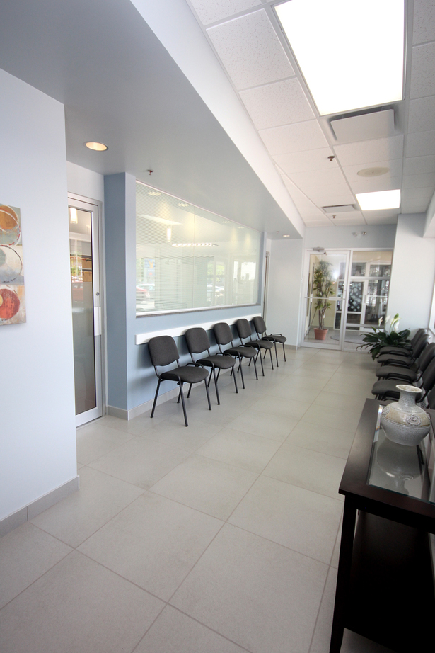 The waiting room