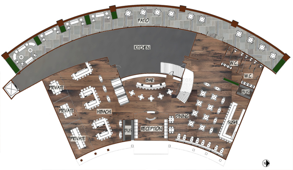 Wasabi Rendered Floor Plan- Level 1.