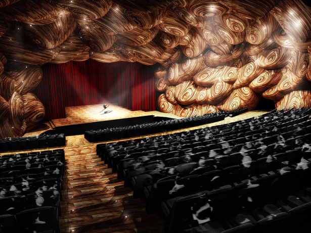Theater interior view