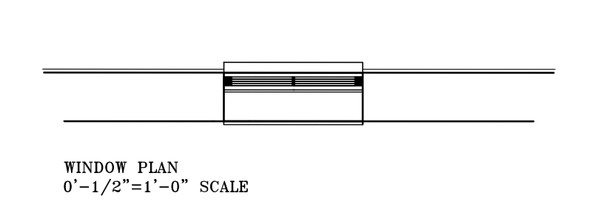 Window plan.
