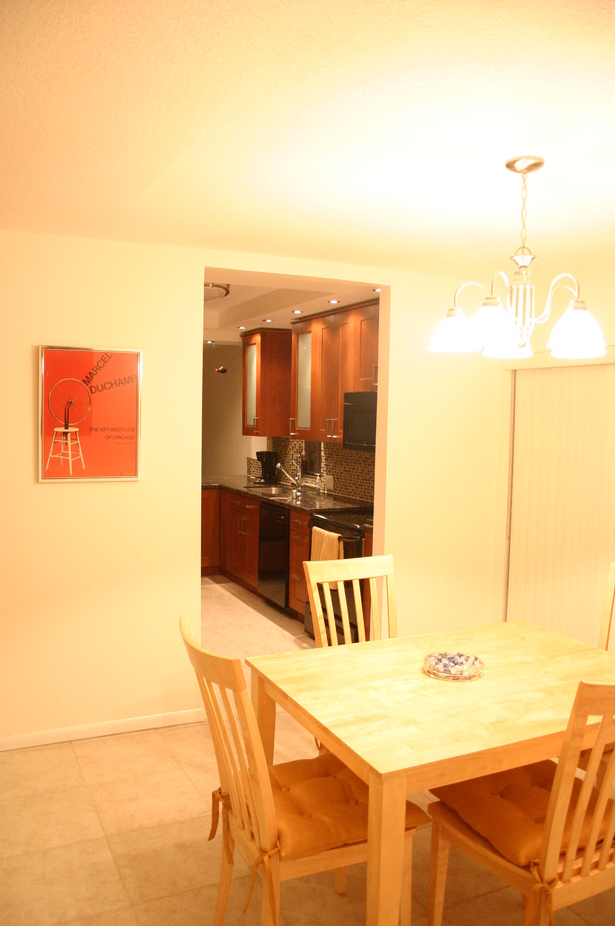 Dining room after