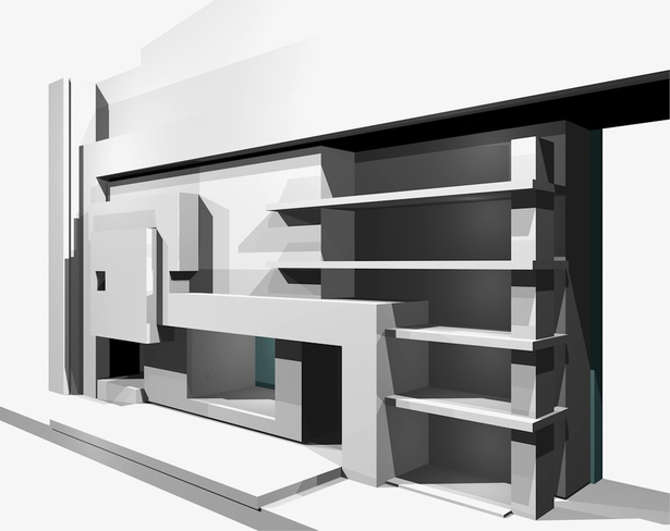 Fireplace rendering