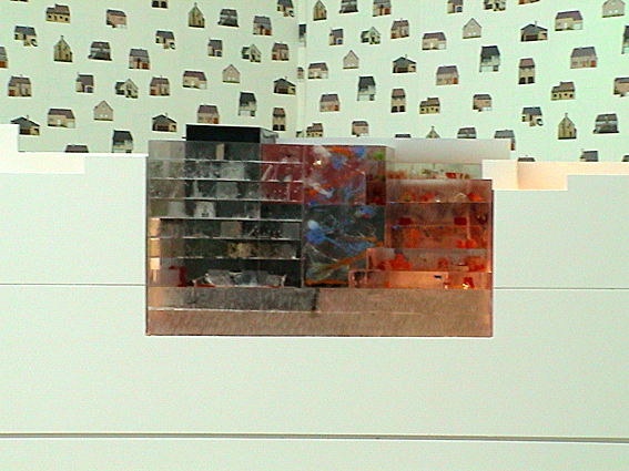 Model at the Venice Biennale - 2002