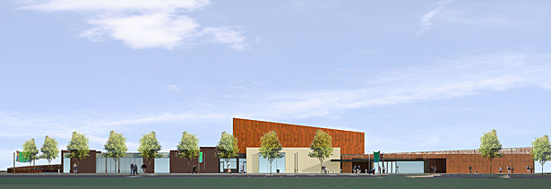 North Building Elevation