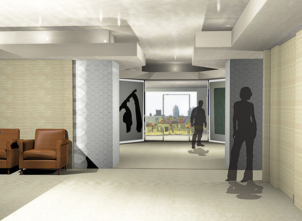 View-Reception to Floral Room