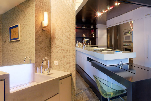 Flexi Loft Bath/Kitchen. Photos: Eric Laignel; T. G. Olcott