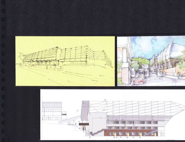 Sketches, Elevation Study