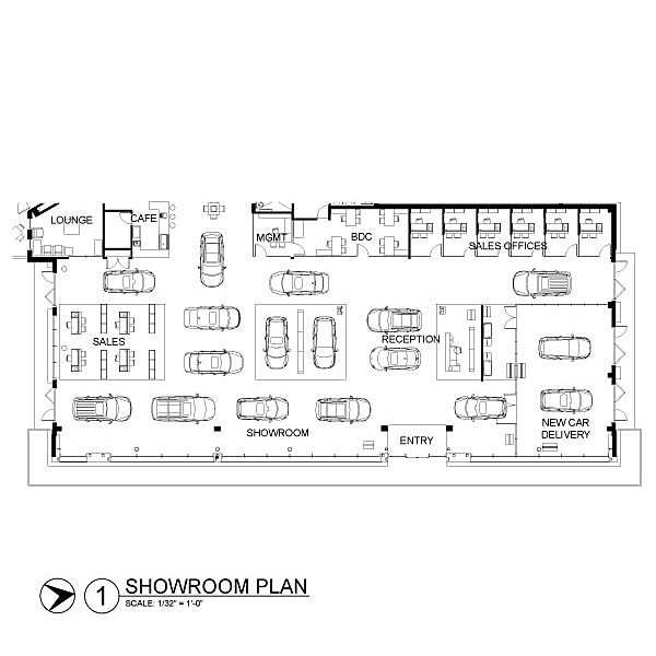 Enlarged Showroom