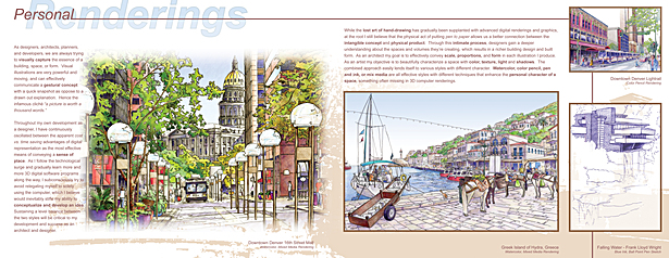 Personal sketches/renderings presentation board 02