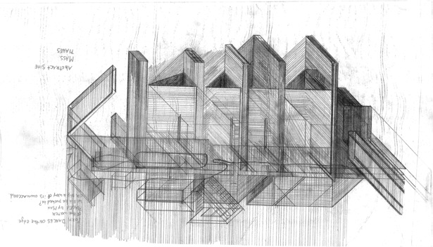 Concept taken from street scape adjacent to site