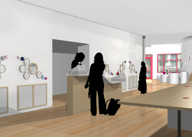 Customization wall perspective.