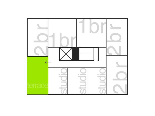Typical upper level plan