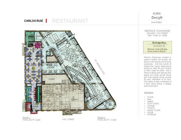 Mintons Playhouse / NY NY / Built pg1