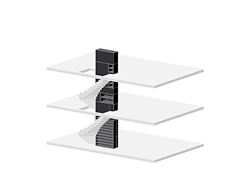 collecting storage space in staircase 