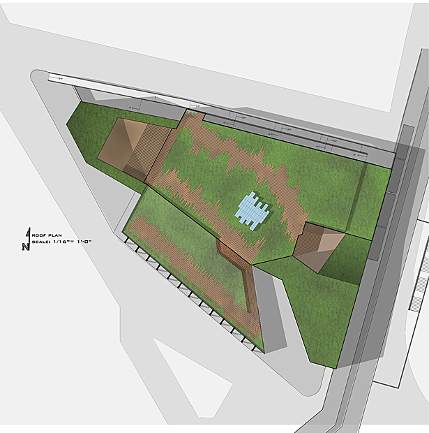 Roof Plan: (+4)