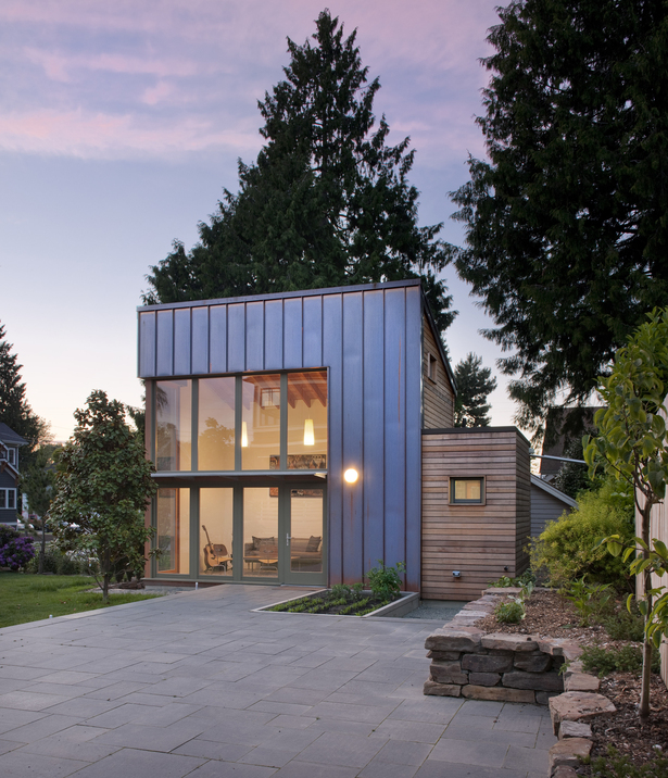 exterior patio and garden pavilion