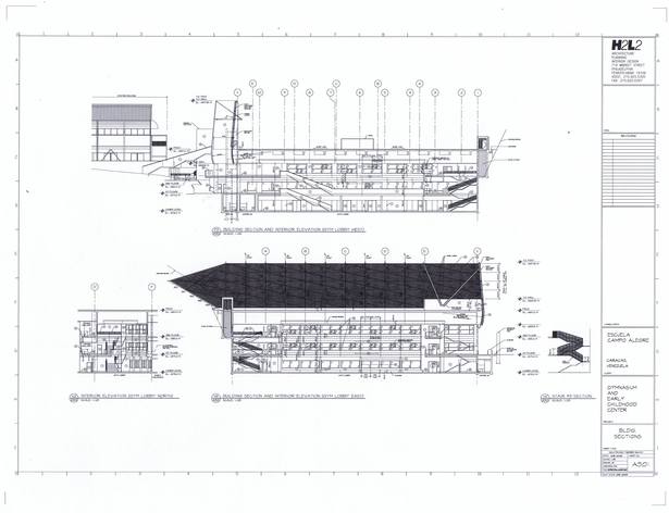 Building Sections and Interior Elevations