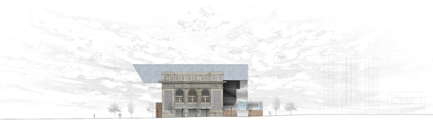 south elevation