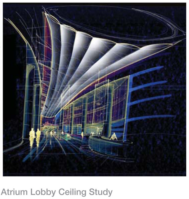 Internal Plaza ceiling concept