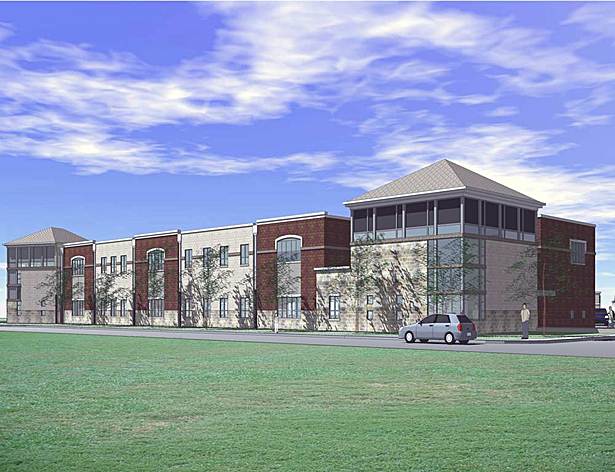 3D Model, Exterior, Livingston Avenue Elementary School