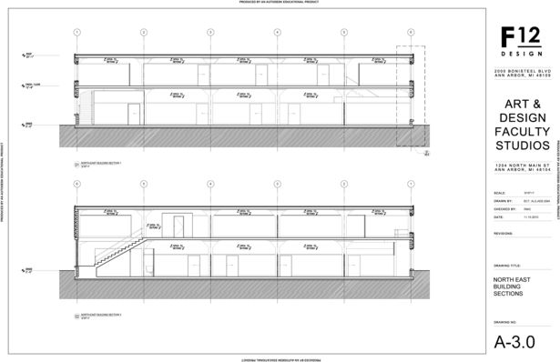 Northeast Building Sections