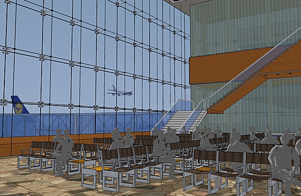 Waiting Area, Columbus International Transit Center