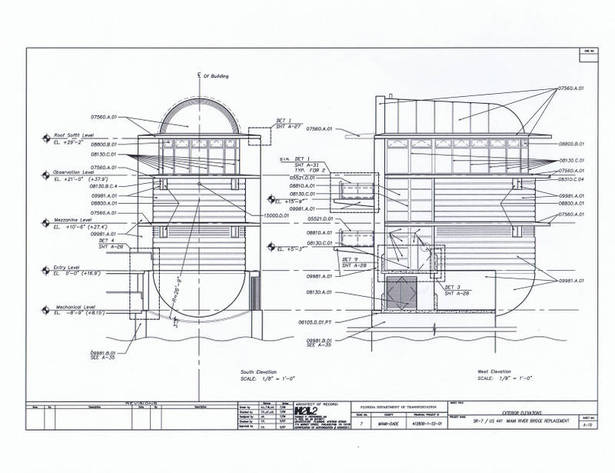 South and West Elevation