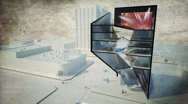 sectional perspective 