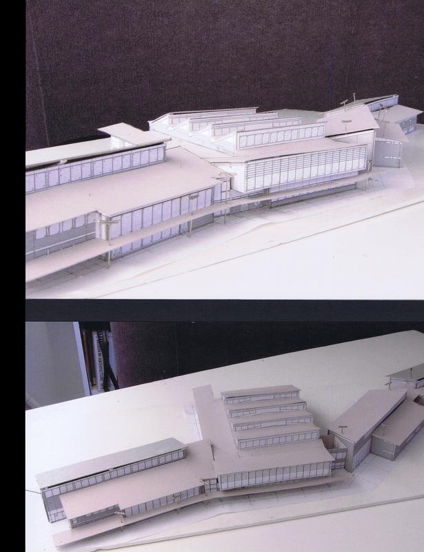 Cardboard study model