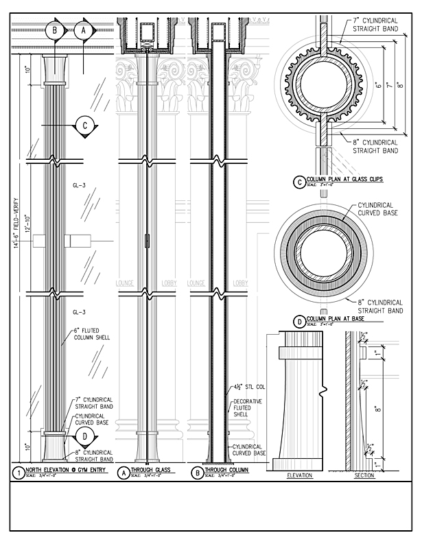 Interior Column Details