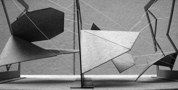 Study Model- Folding Tensegrity- Superstructure