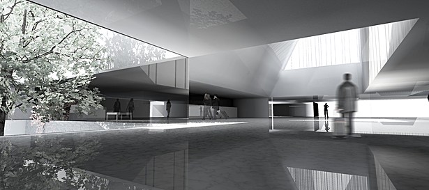 Main hall from bar