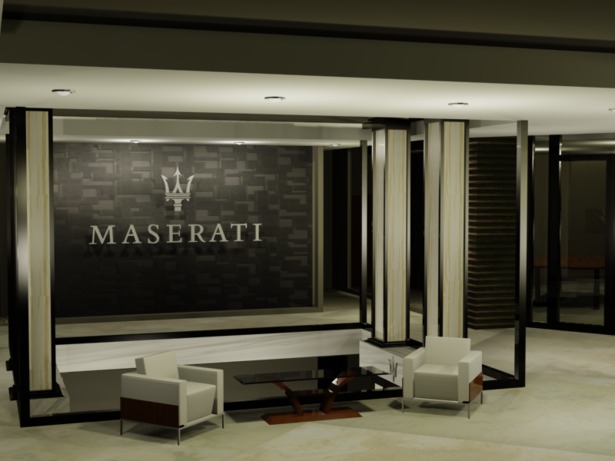 Atrium entrance